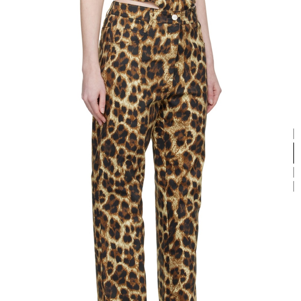 Miaou leopard pants size XS (us 24) - Picture 3 of 4